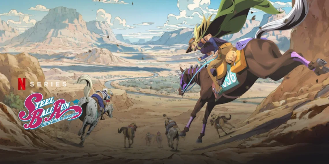 JoJo’s Bizarre Adventure Part 7: Steel Ball Run Anime Reveals Release Date & Main Staff